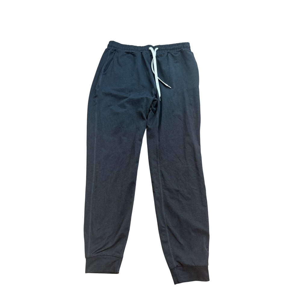 Vuori Performance Jogger Black Recycled Polyester Elastane Mens Size Medium